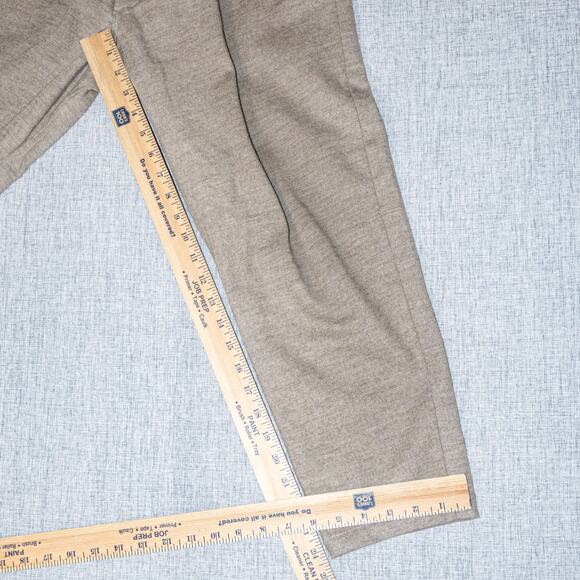 YANTOR Japan Small Wool Trouser Pants in Khaki Beige - Picture 10 of 11